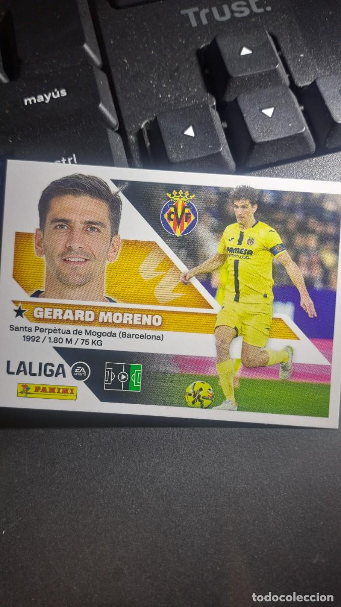 Coleccionismo cromos antiguos: CROMO GERARD MORENO 20 VILLARREAL LIGA 2026 2027 26 27 ESTE PANINI NUNCA PEGADO