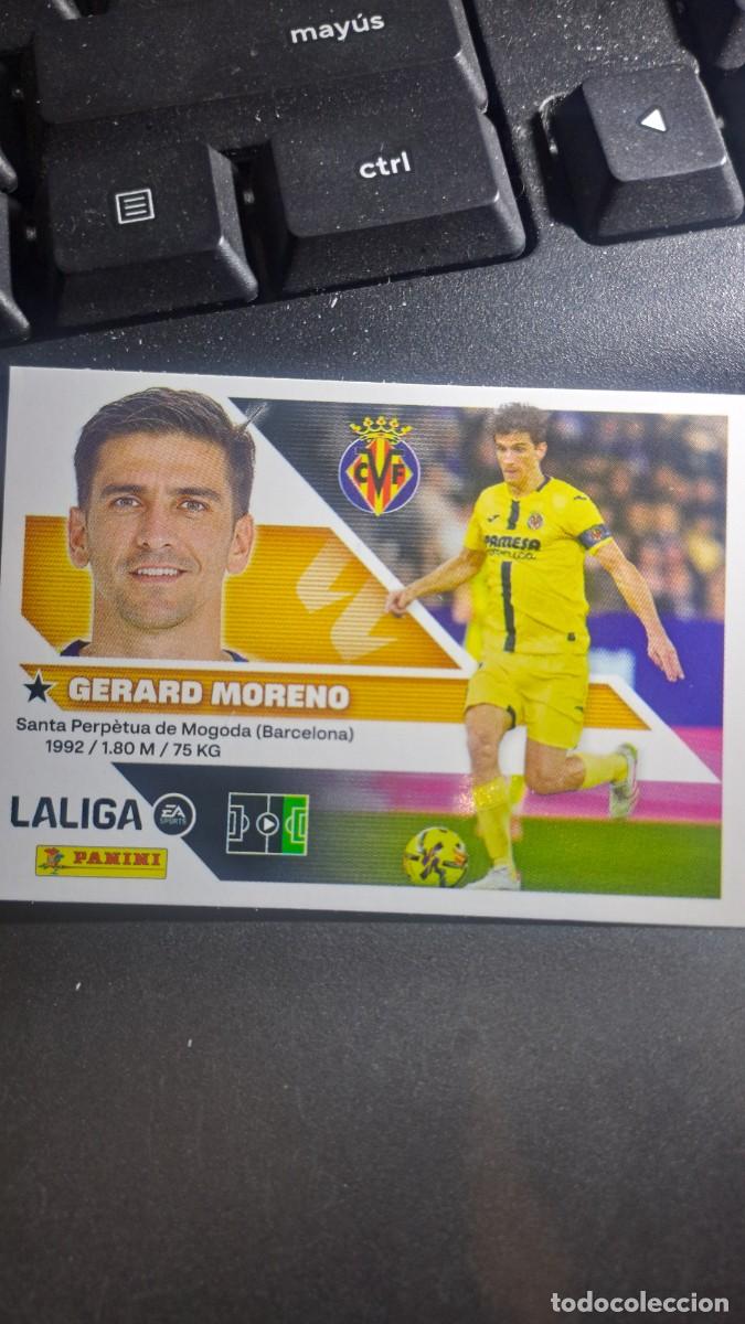 Coleccionismo cromos antiguos: CROMO GERARD MORENO 20 VILLARREAL LIGA 2026 2027 26 27 ESTE PANINI NUNCA PEGADO