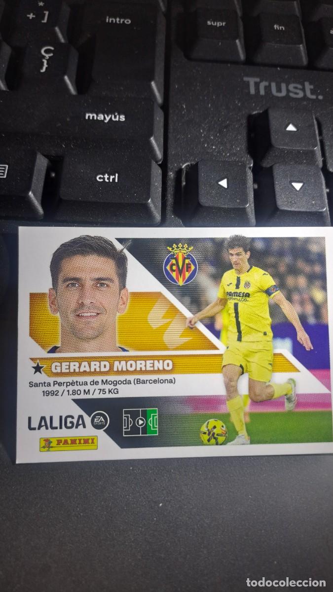 Coleccionismo cromos antiguos: CROMO GERARD MORENO 20 VILLARREAL LIGA 2026 2027 26 27 ESTE PANINI NUNCA PEGADO