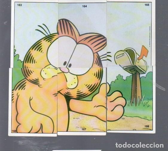 Coleccionismo cromos antiguos: CROMO DE GARFIELD SIN PEGAR N&ordm; 163 AL 168 - A&Ntilde;O 1978 DE LA COLECCION DE PEGATINAS
