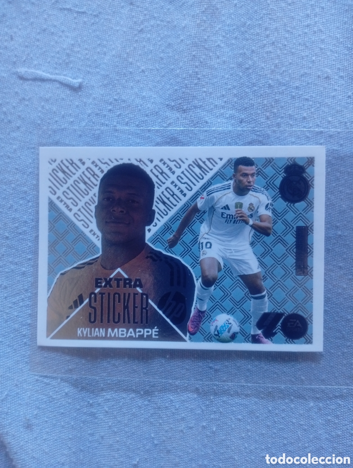 Coleccionismo cromos antiguos: Kylian mbappe extra sticker