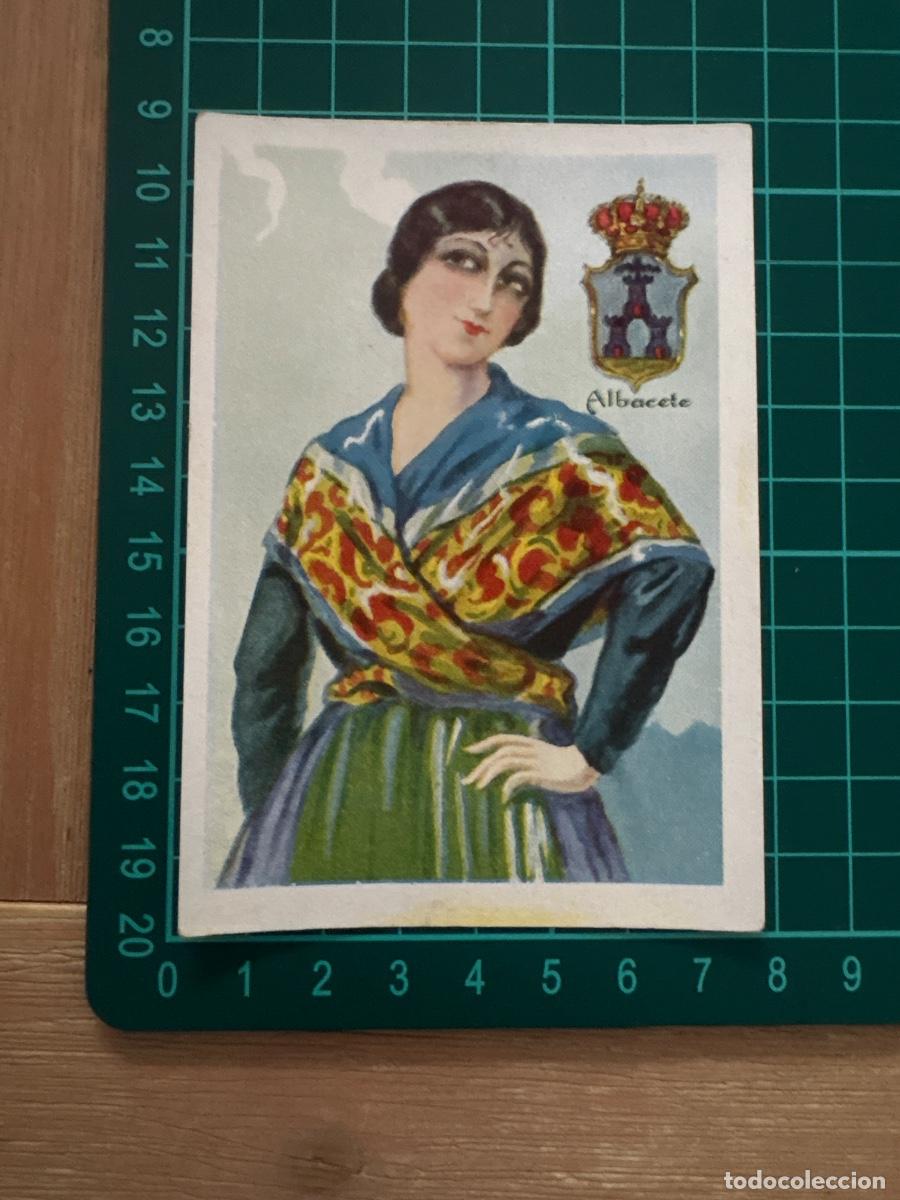Coleccionismo cromos antiguos: B2. (18) CROMO DE CHOCOLATES AMATLLER. N&ordm; 48 ALBACETE ANGEL DE SAAVEDRA DUQUE DE RIVAS N&Aacute;POLES