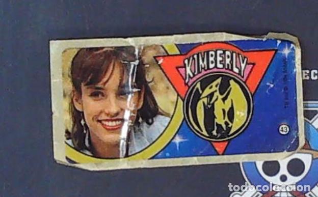 Coleccionismo cromos antiguos: chicle chicles fleer power rangers ranger cromo sticker bubblegum 43