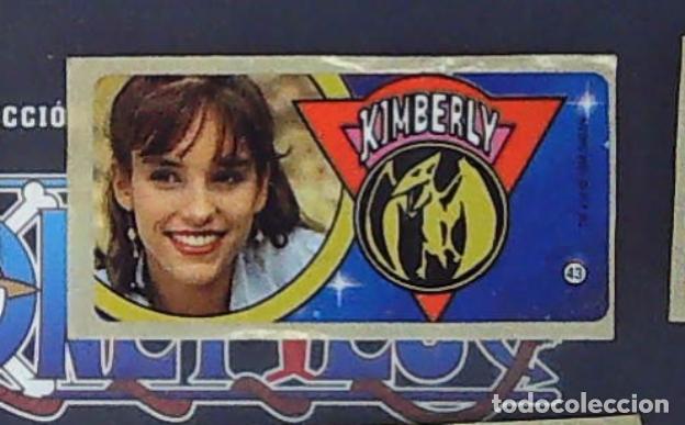 Coleccionismo cromos antiguos: chicle chicles fleer power rangers ranger cromo sticker bubblegum 43