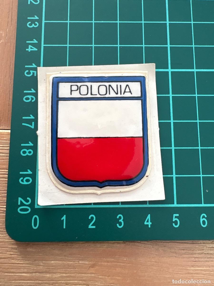 Collezionismo Figurine antiche: B2. (18) PEGATINA COPA MUNDIAL POLONIA CROMO ACOLCHADO PHOSKITOS SIN PEGAR NUEVO WORLD CUP