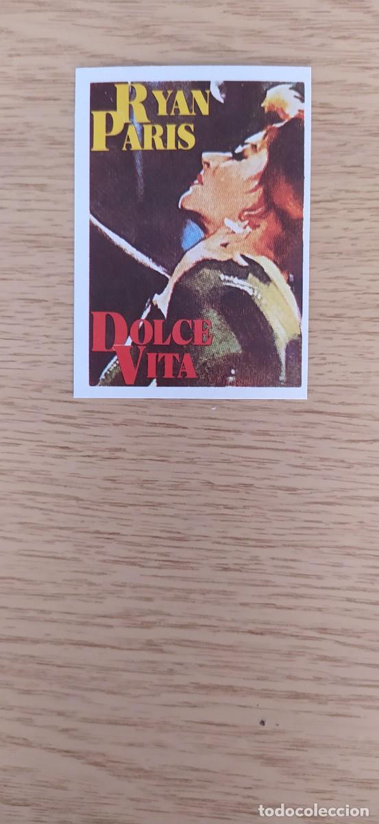 Coleccionismo cromos antiguos: RYAN PARIS DOLCE VITA CROMO SUPER &Eacute;XITO N&deg;85