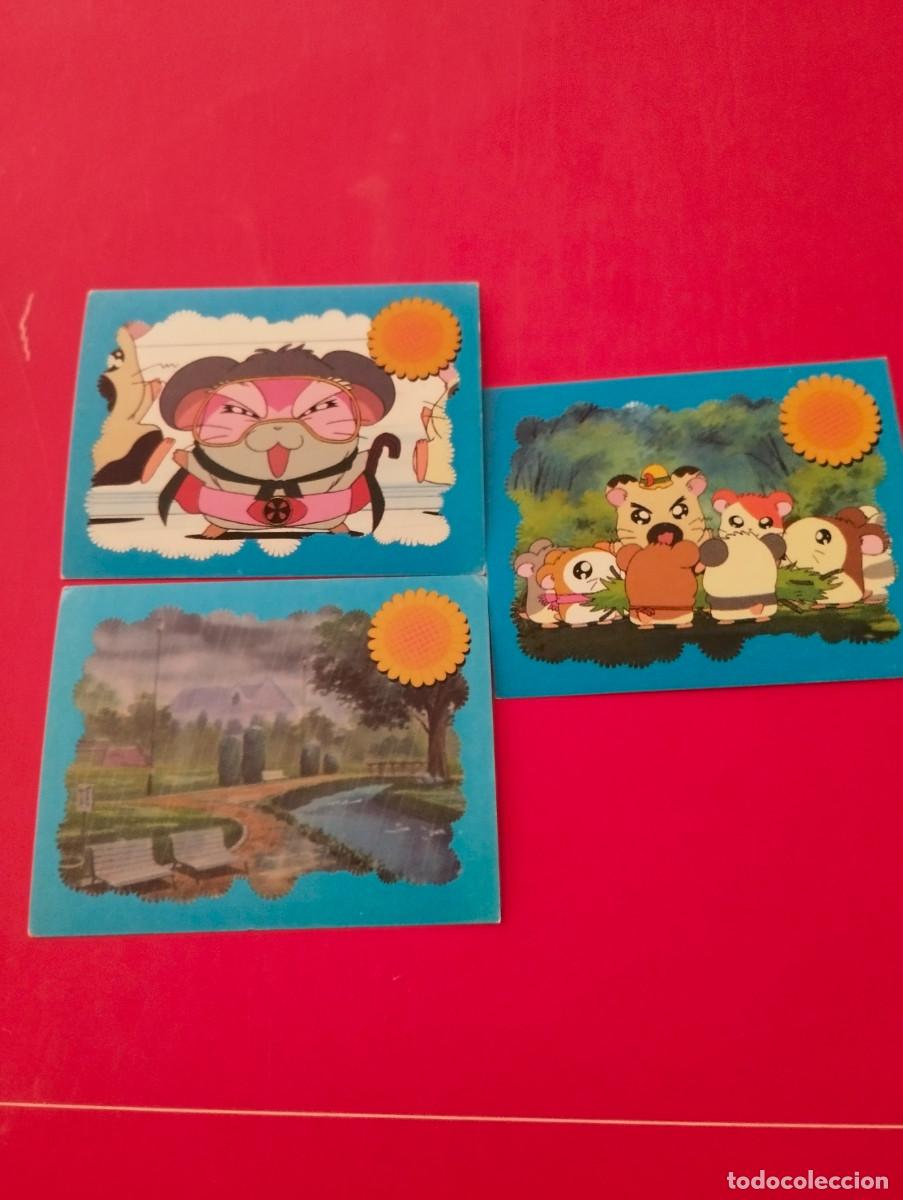 Coleccionismo cromos antiguos: CROMOS HAMTARO DE PANINI. 38 - 145 - 161 -