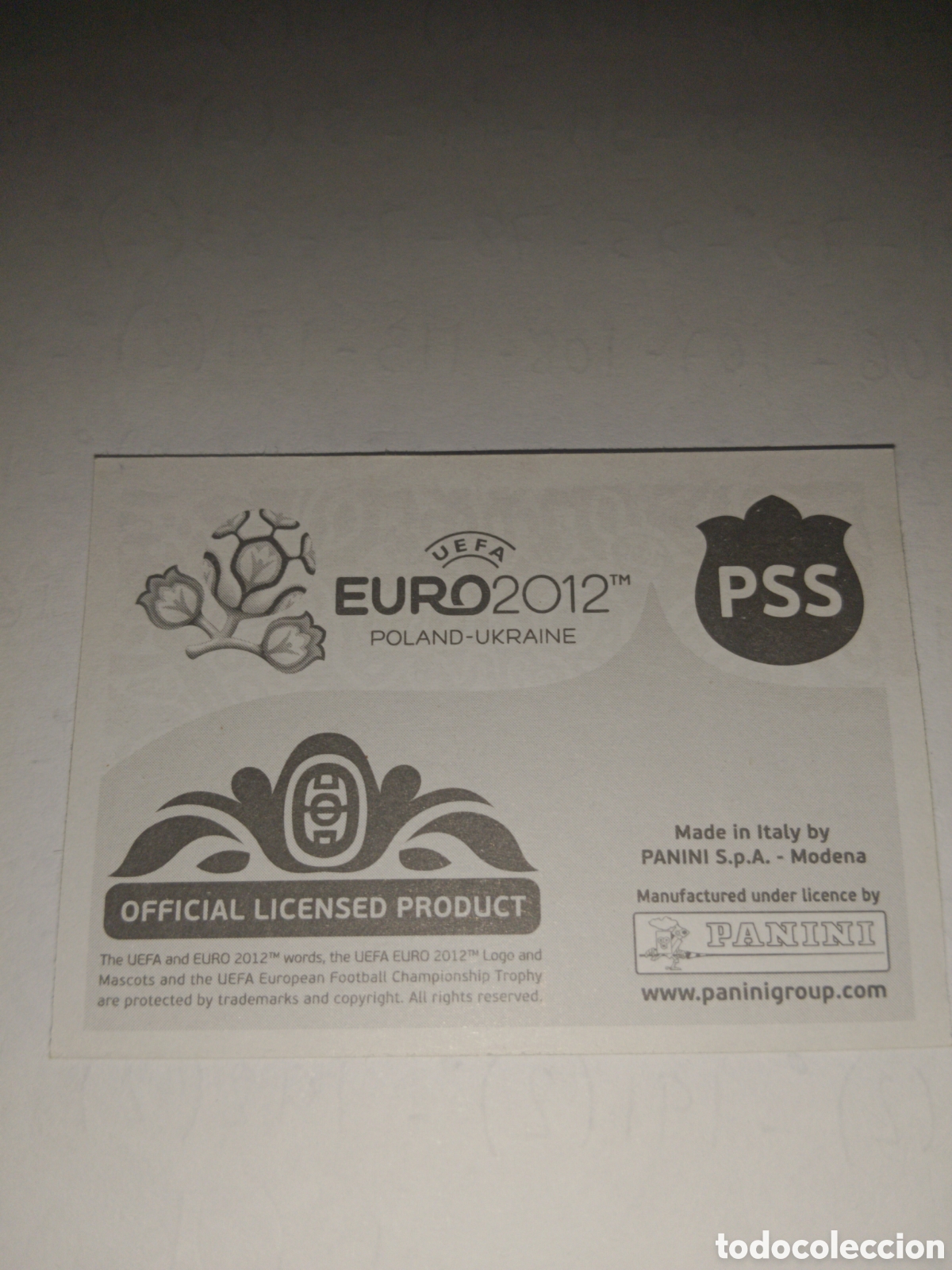 Coleccionismo cromos antiguos: Cromos EURO 2012 PSS - Foto 2