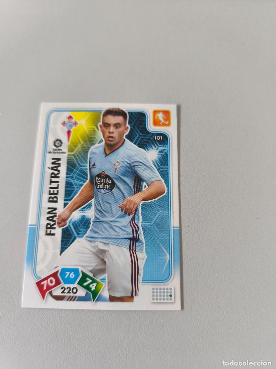 Coleccionismo cromos antiguos: ADRENALYN XL 2019 2020 19 20 FRAN BELTRAN CELTA DE VIGO 101 H4