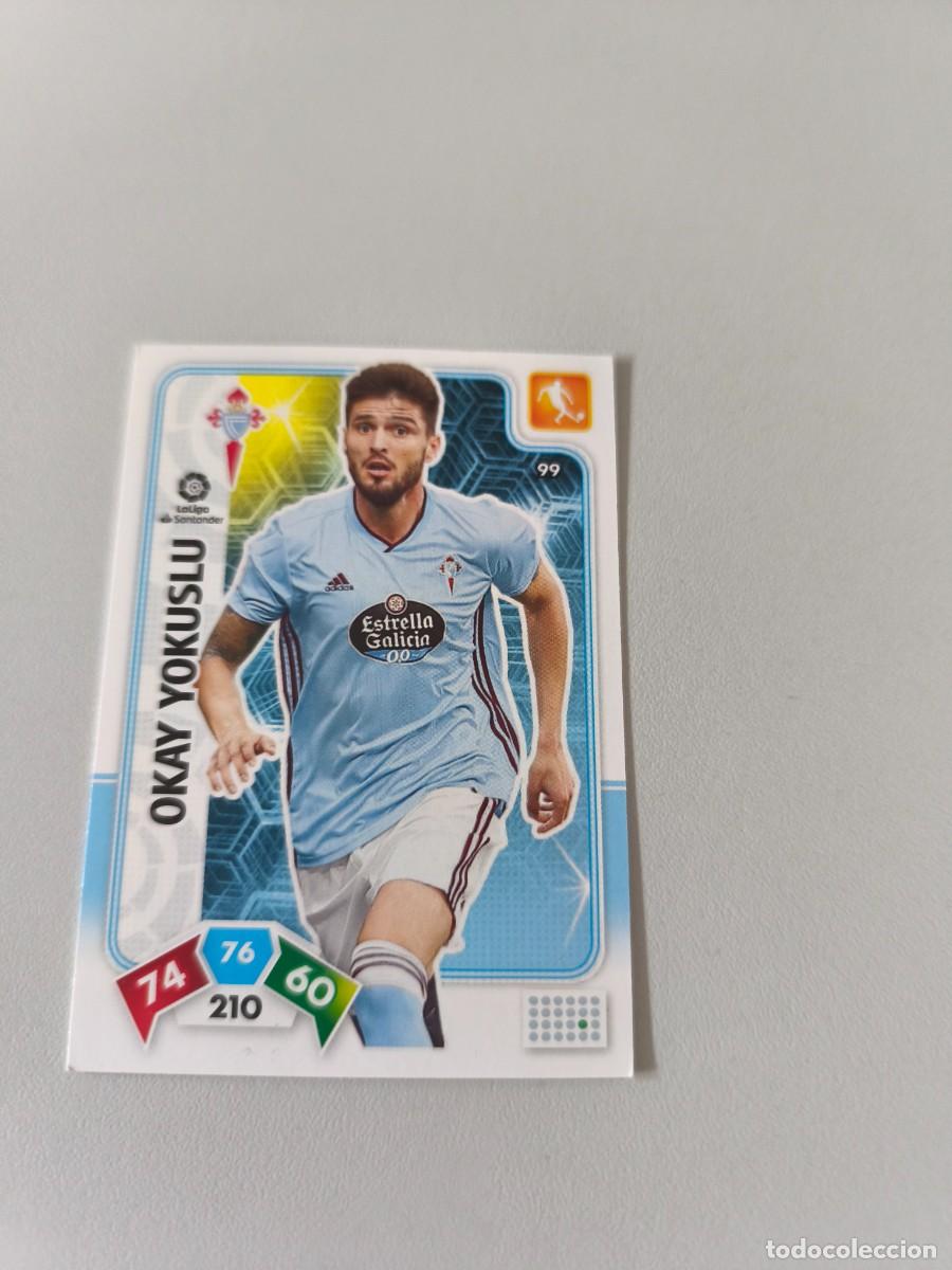 Coleccionismo cromos antiguos: ADRENALYN XL 2019 2020 19 20 OKAY YOKUSLU CELTA DE VIGO 99 H4