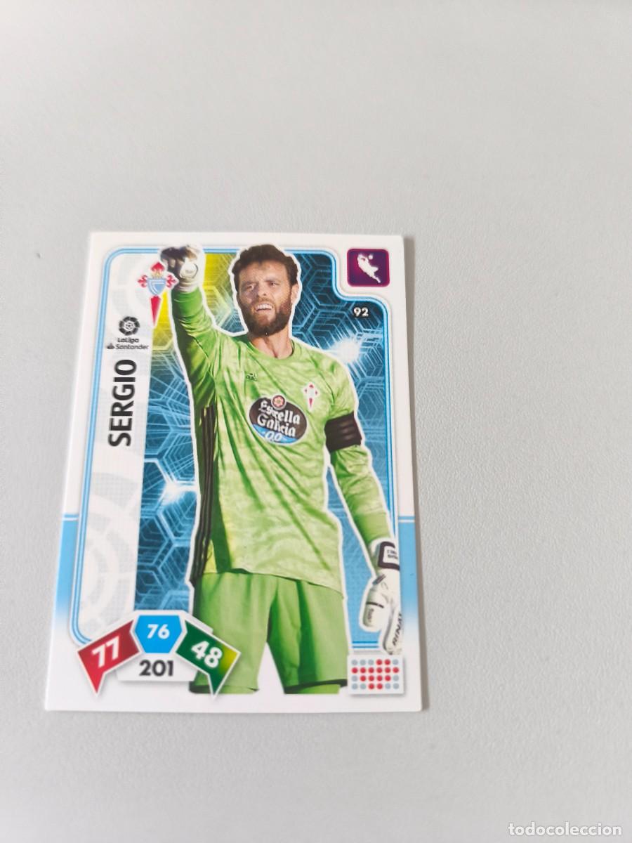 Coleccionismo cromos antiguos: ADRENALYN XL 2019 2020 19 20 SERGIO CELTA DE VIGO 92 H4