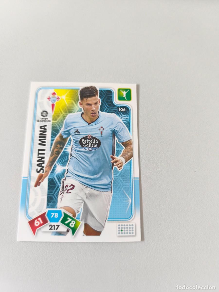 Coleccionismo cromos antiguos: ADRENALYN XL 2019 2020 19 20 SANTI MINA CELTA DE VIGO 106 H4
