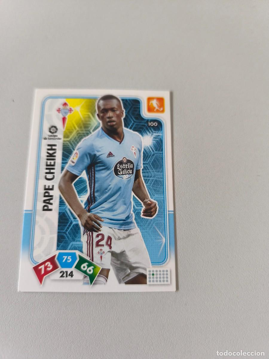 Coleccionismo cromos antiguos: ADRENALYN XL 2019 2020 19 20 PAPE CHEIKH CELTA DE VIGO 100 H4
