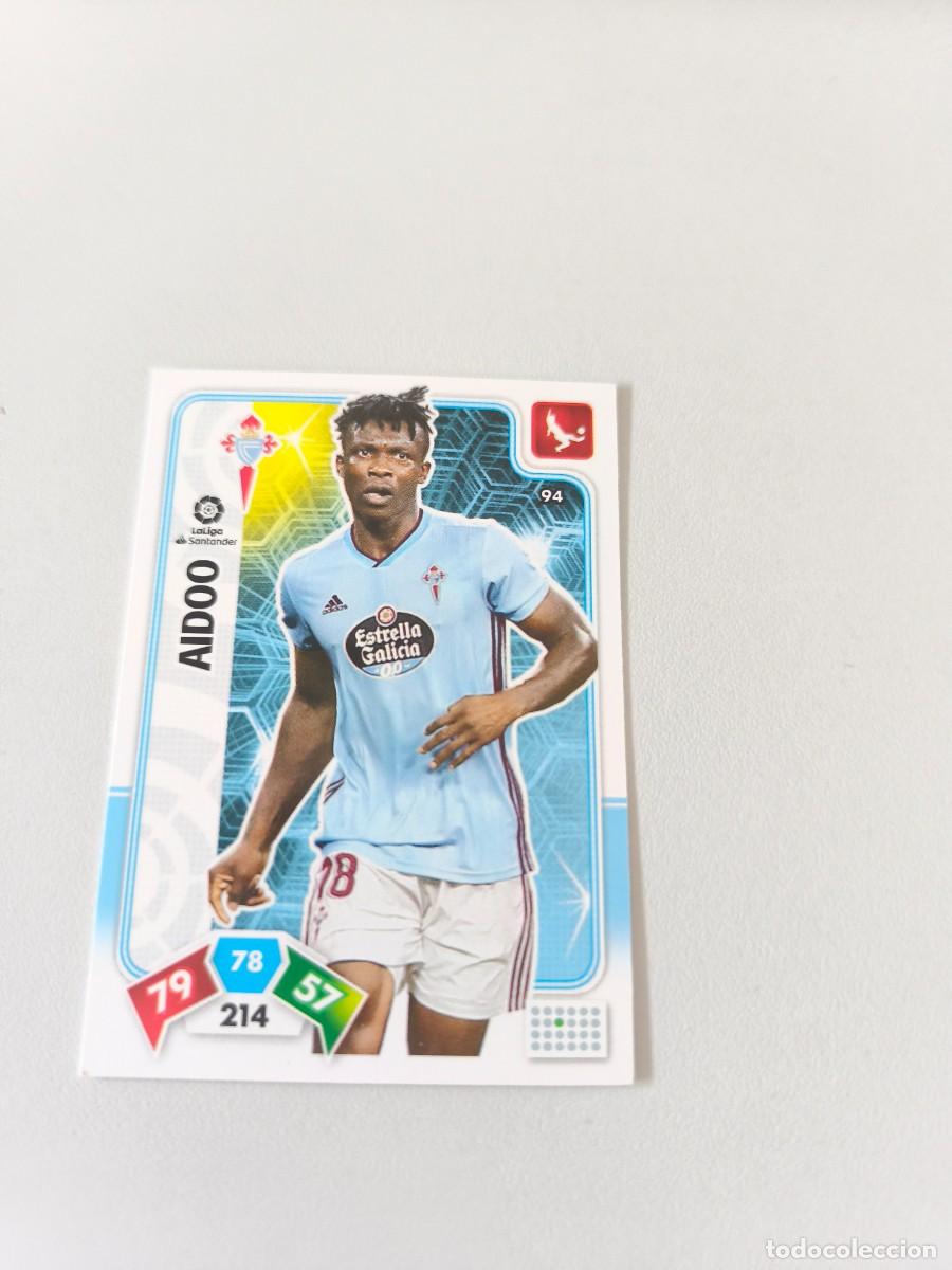 Coleccionismo cromos antiguos: ADRENALYN XL 2019 2020 19 20 AIDOO CELTA DE VIGO 94 H4