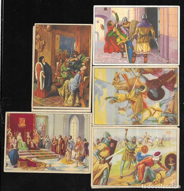 Coleccionismo cromos antiguos: Cromo. Historia de Espa&ntilde;a 27 ejemplares diferentes. col. 156. Chocolates Jaime Boix
