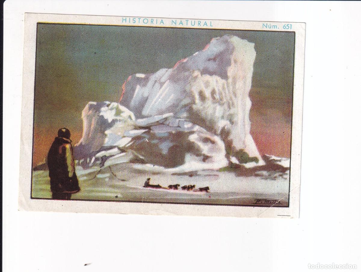 Sammeln alte Sammelbilder: HISTORIA NATURAL : NUMERO 651 .- CHOCOLATE JUNCOSA