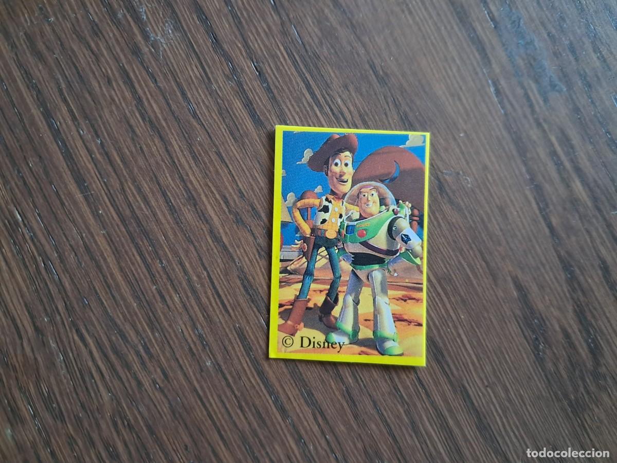 Coleccionismo cromos antiguos: Cromo adhesivo, tattoo, Bimbo Toy Story - N&uacute;mero 17 &ndash; Woody y Buzz
