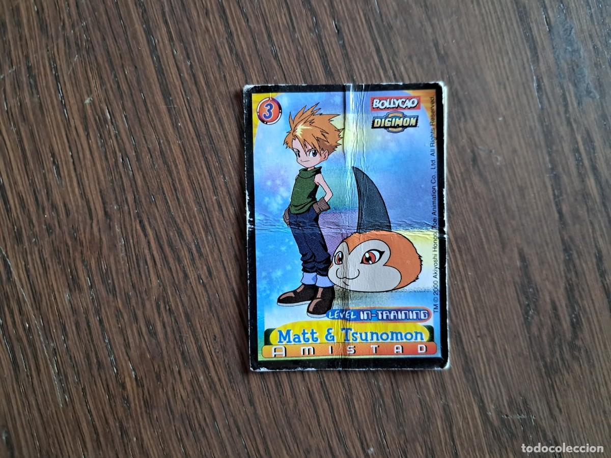 Coleccionismo cromos antiguos: CROMO BOLLYCAO. DIGIMON 3 MATT & TSUNOMON