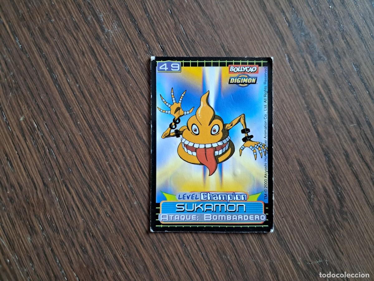 Coleccionismo cromos antiguos: CROMO BOLLYCAO DIGIMON SUKAMON N&ordm; 49 . SIN PEGAR