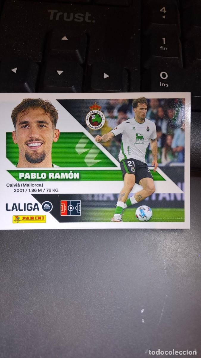 Coleccionismo cromos antiguos: CROMO PABLO RAMON 6 BIS COLOCA RACING DE SANTANDER LIGA 2026 2027 26 27 ESTE PANINI NUNCA PEGADO