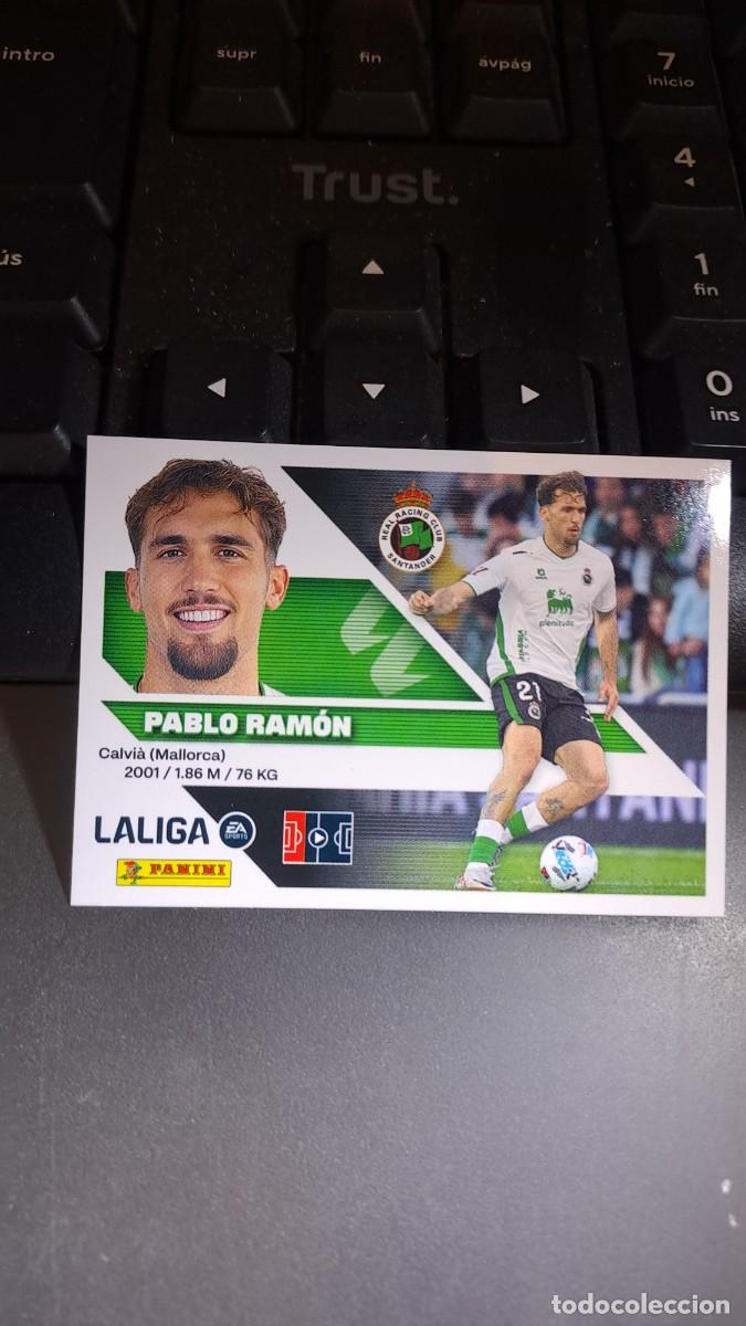 Coleccionismo cromos antiguos: CROMO PABLO RAMON 6 BIS COLOCA RACING DE SANTANDER LIGA 2026 2027 26 27 ESTE PANINI NUNCA PEGADO