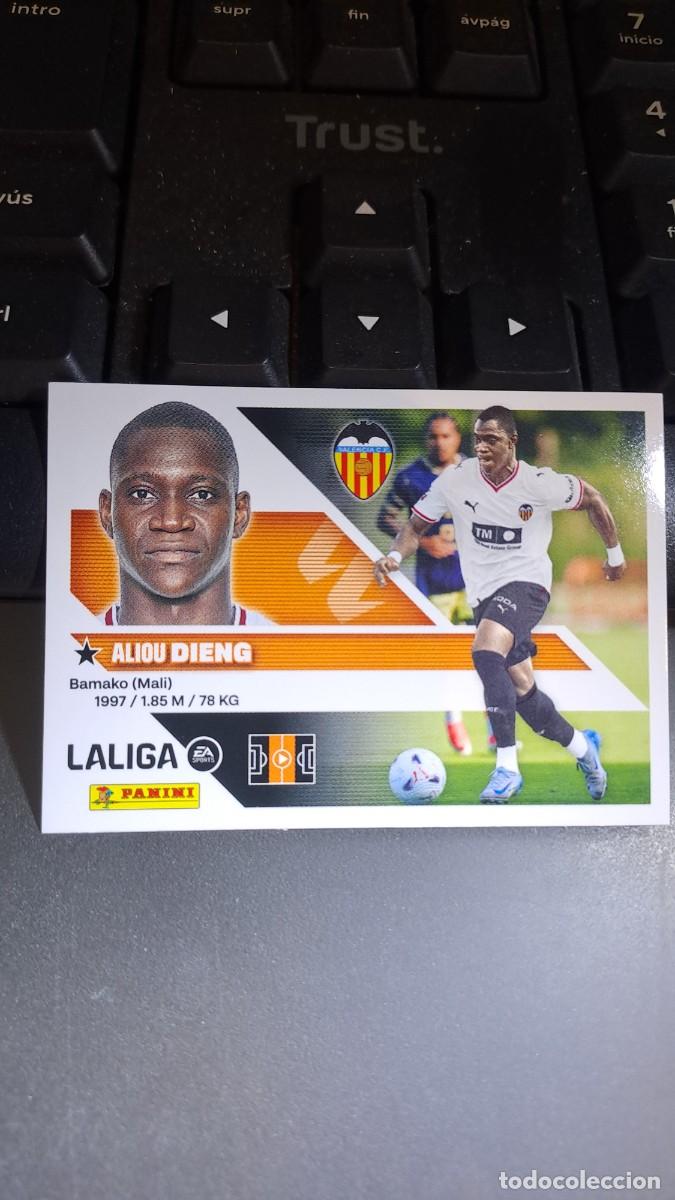 Coleccionismo cromos antiguos: CROMO DIENG 16 BIS COLOCA VALENCIA LIGA 2026 2027 26 27 ESTE PANINI NUNCA PEGADO