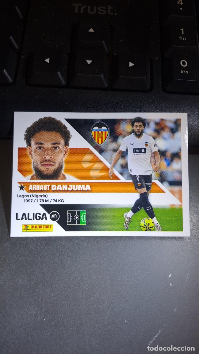 Coleccionismo cromos antiguos: CROMO DANJUMA 19 BIS COLOCA VALENCIA LIGA 2026 2027 26 27 ESTE PANINI NUNCA PEGADO