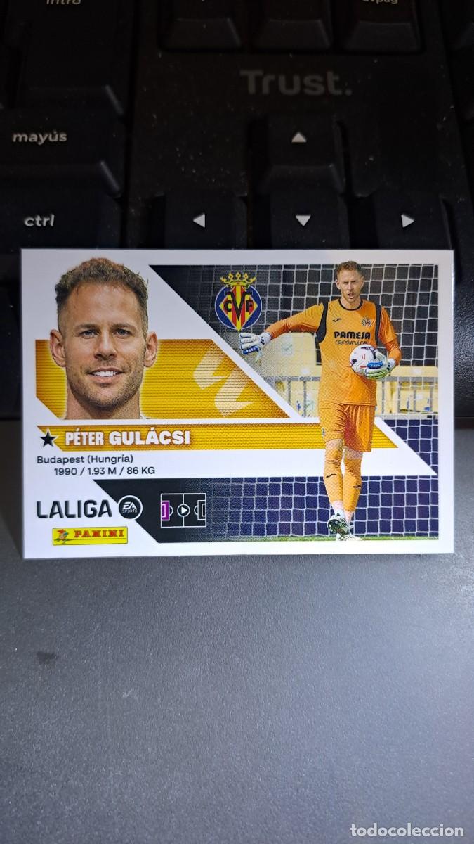Coleccionismo cromos antiguos: CROMO GULACSI 4 BIS COLOCA VILLARREAL LIGA 2026 2027 26 27 ESTE PANINI NUNCA PEGADO