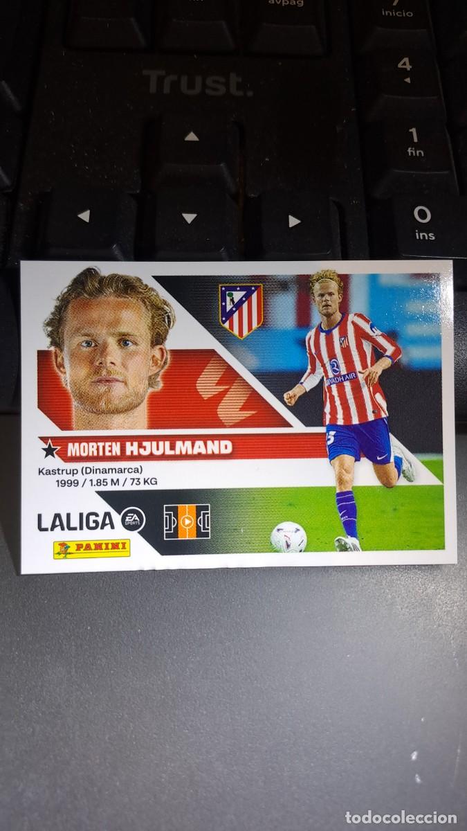 Coleccionismo cromos antiguos: CROMO HJULMAND 5 FICHAJE 5 ULTIMOS FICHAJES 5 ATLETICO DE MADRID LIGA 2026 2027 26 27 ESTE PANINI