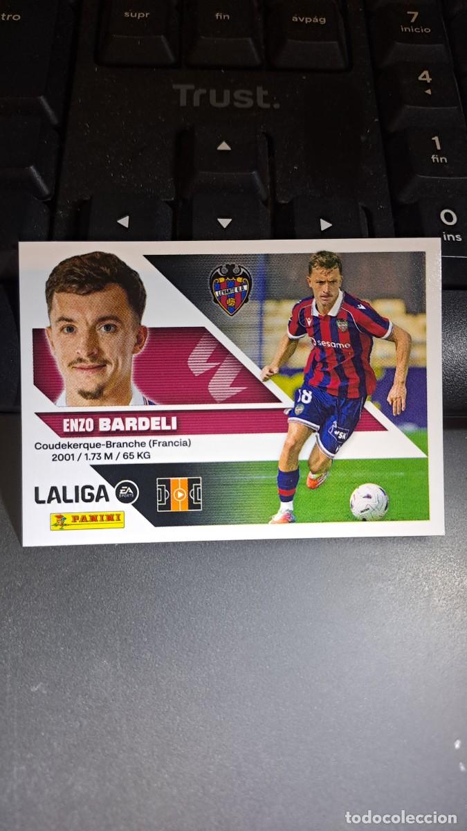 Coleccionismo cromos antiguos: CROMO BARDELI FICHAJE 7 ULTIMOS FICHAJES 7 LEVANTE LIGA 2026 2027 26 27 ESTE PANINI NUNCA PEGADO