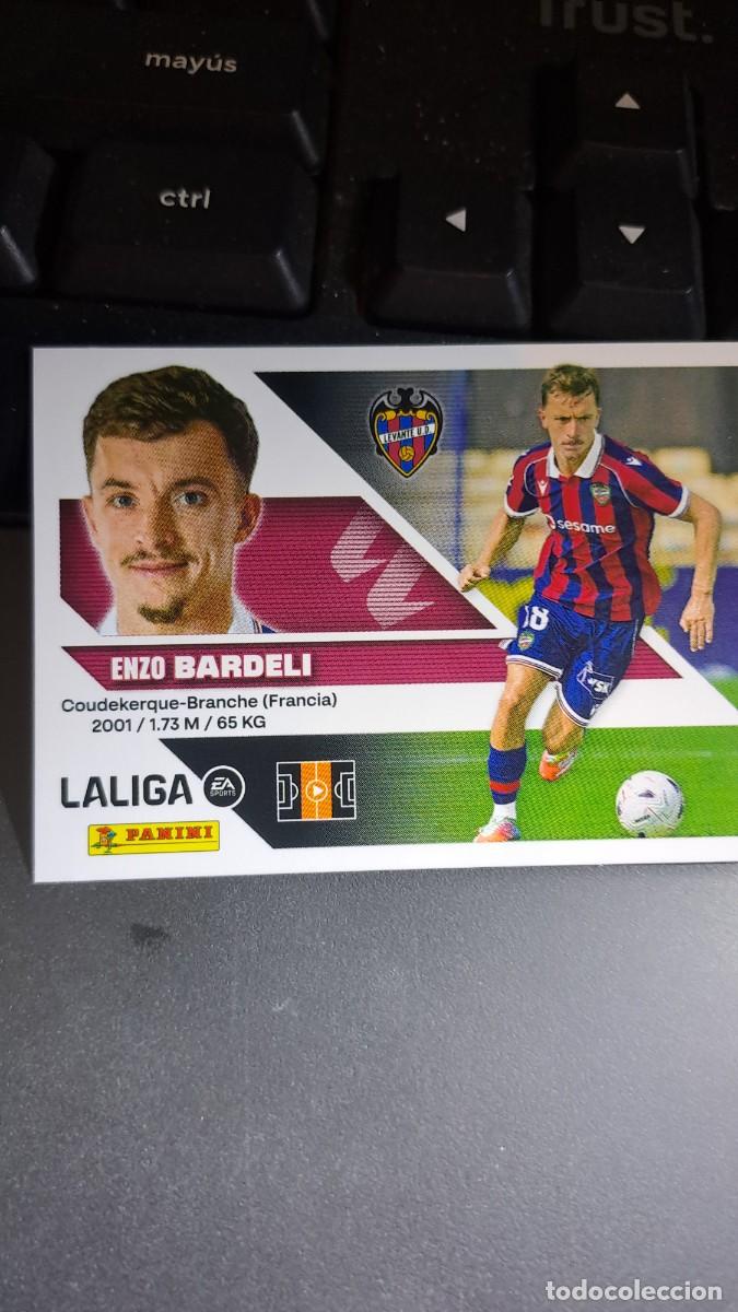 Coleccionismo cromos antiguos: CROMO BARDELI FICHAJE 7 ULTIMOS FICHAJES 7 LEVANTE LIGA 2026 2027 26 27 ESTE PANINI NUNCA PEGADO