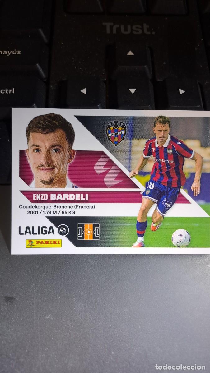 Coleccionismo cromos antiguos: CROMO BARDELI FICHAJE 7 ULTIMOS FICHAJES 7 LEVANTE LIGA 2026 2027 26 27 ESTE PANINI NUNCA PEGADO