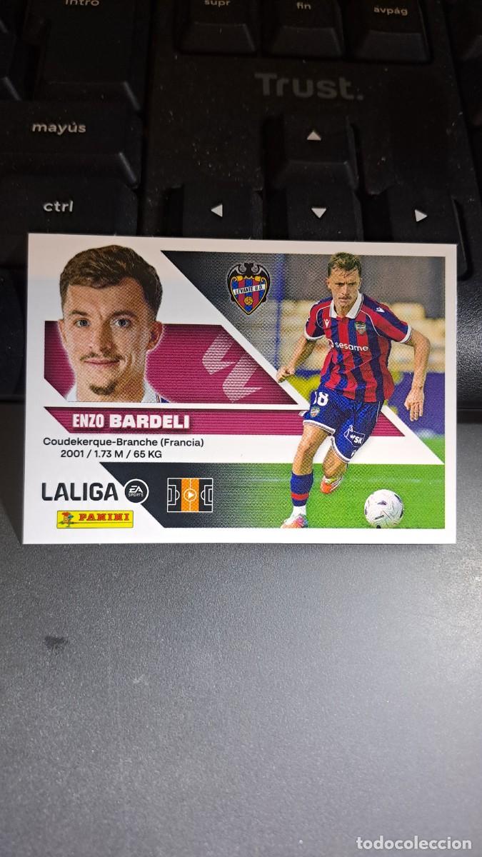 Coleccionismo cromos antiguos: CROMO BARDELI FICHAJE 7 ULTIMOS FICHAJES 7 LEVANTE LIGA 2026 2027 26 27 ESTE PANINI NUNCA PEGADO
