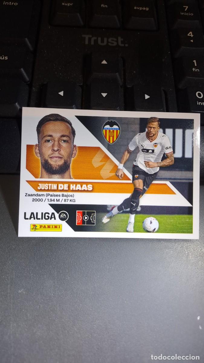 Coleccionismo cromos antiguos: CROMO DE HAAS FICHAJE 9 ULTIMOS FICHAJES 9 VALENCIA LIGA 2026 2027 26 27 ESTE PANINI NUNCA PEGADO