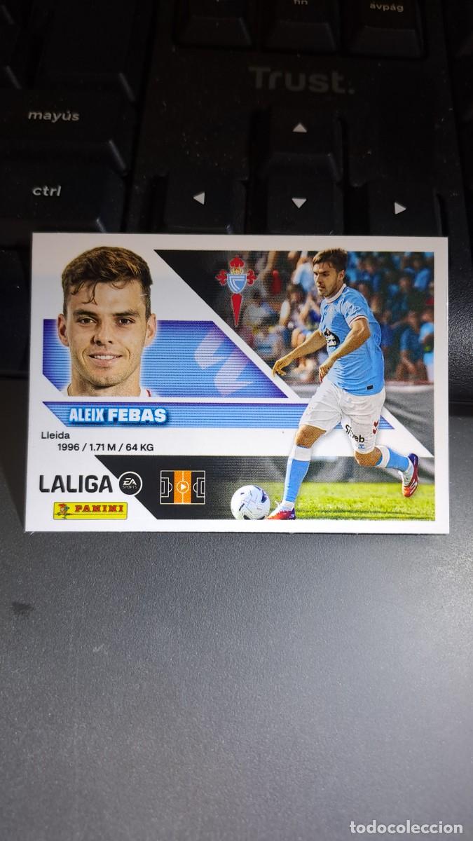 Coleccionismo cromos antiguos: CROMO FEBAS FICHAJE 10 ULTIMOS FICHAJES 10 CELTA DE VIGO LIGA 2026 2027 26 27 ESTE PANINI NUNCA PEGA