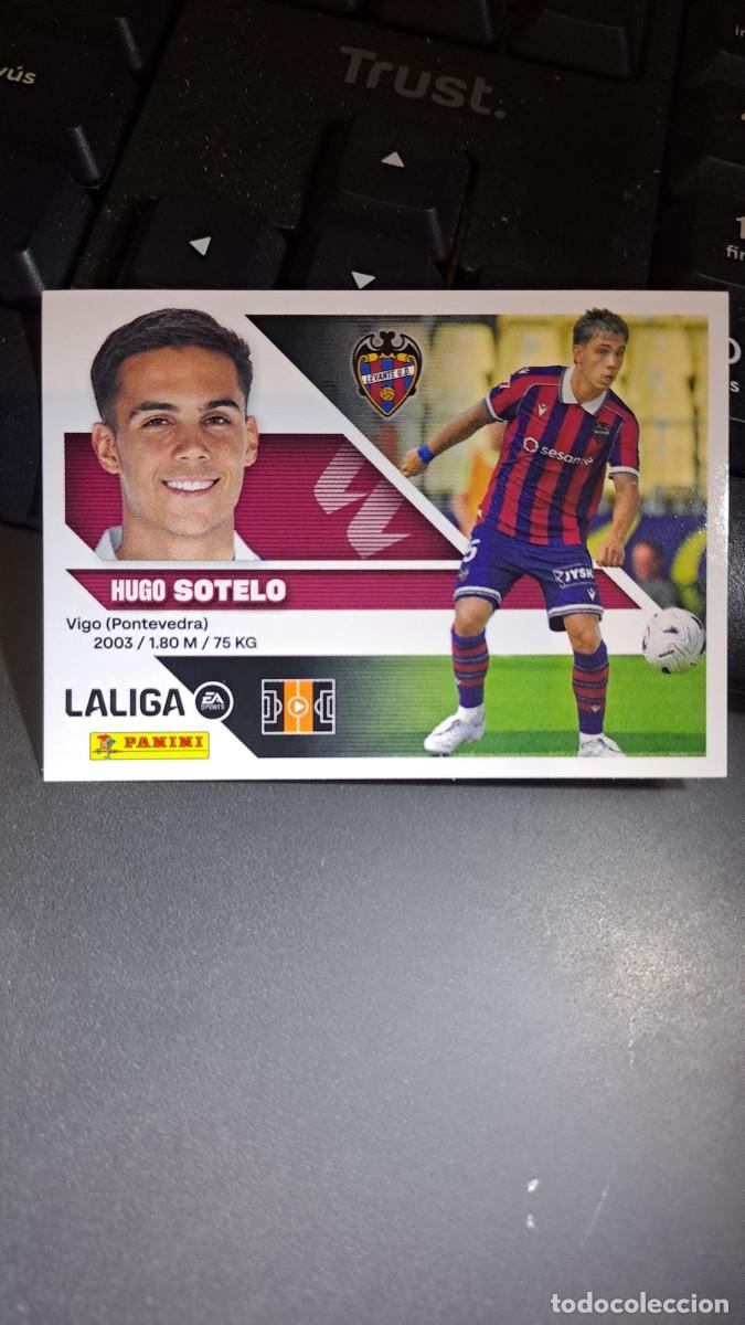 Coleccionismo cromos antiguos: CROMO SOTELO FICHAJE 13 ULTIMOS FICHAJES 13 LEVANTE LIGA 2026 2027 26 27 ESTE PANINI NUNCA PEGADO