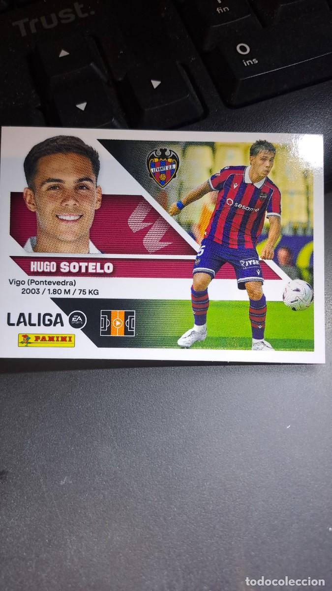 Coleccionismo cromos antiguos: CROMO SOTELO FICHAJE 13 ULTIMOS FICHAJES 13 LEVANTE LIGA 2026 2027 26 27 ESTE PANINI NUNCA PEGADO