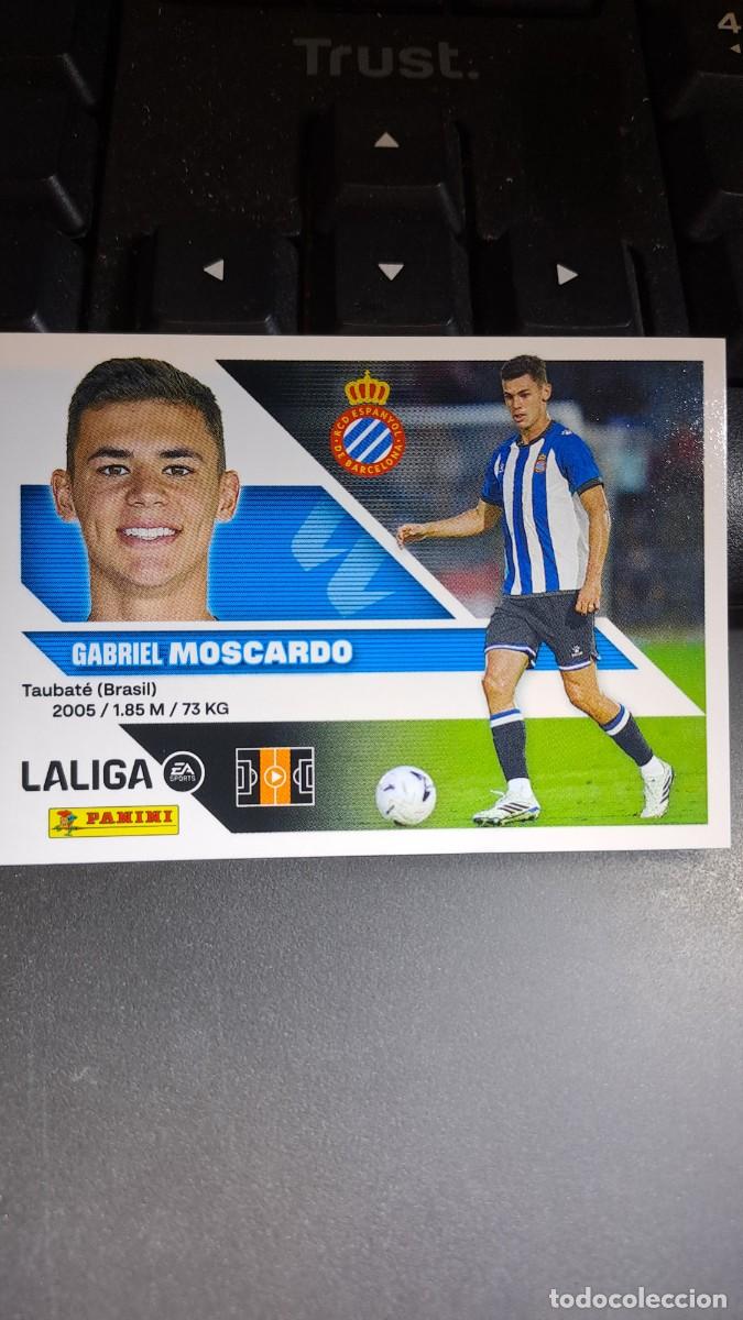 Coleccionismo cromos antiguos: CROMO MOSCARDO FICHAJE 16 ULTIMOS FICHAJES 16 ESPANYOL LIGA 2026 2027 26 27 ESTE PANINI NUNCA PEGADO