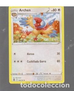 Coleccionismo cromos antiguos: CROMO DE PANINI DE POKEMON N&ordm; 566 PS 80 A&Ntilde;O 2023 TITULO FASE 2 ARCHEN