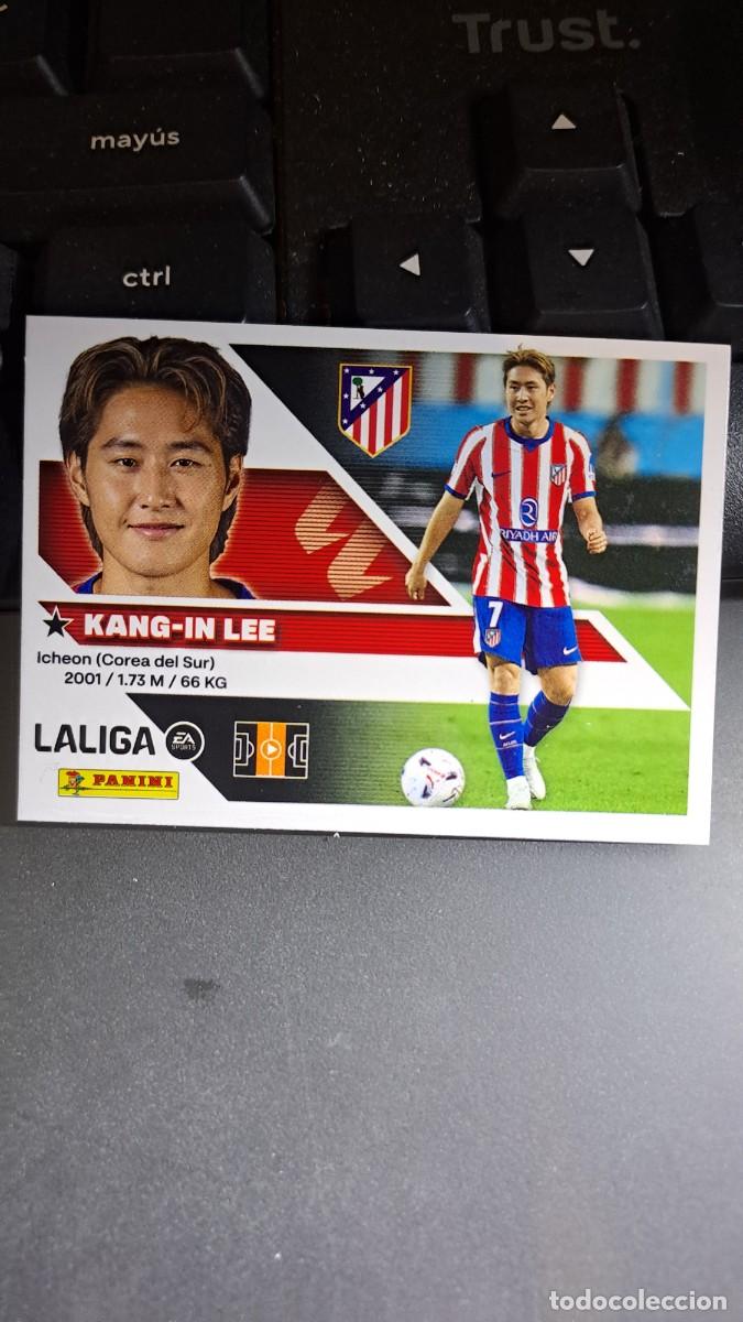 Coleccionismo cromos antiguos: CROMO KANG-IN LEE FICHAJE 20 ULTIMOS FICHAJES 20 ATLETICO MADRID LIGA 2026 2027 26 27 ESTE PANINI