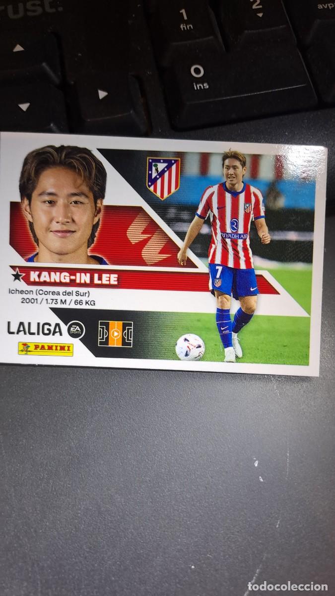 Coleccionismo cromos antiguos: CROMO KANG-IN LEE FICHAJE 20 ULTIMOS FICHAJES 20 ATLETICO MADRID LIGA 2026 2027 26 27 ESTE PANINI