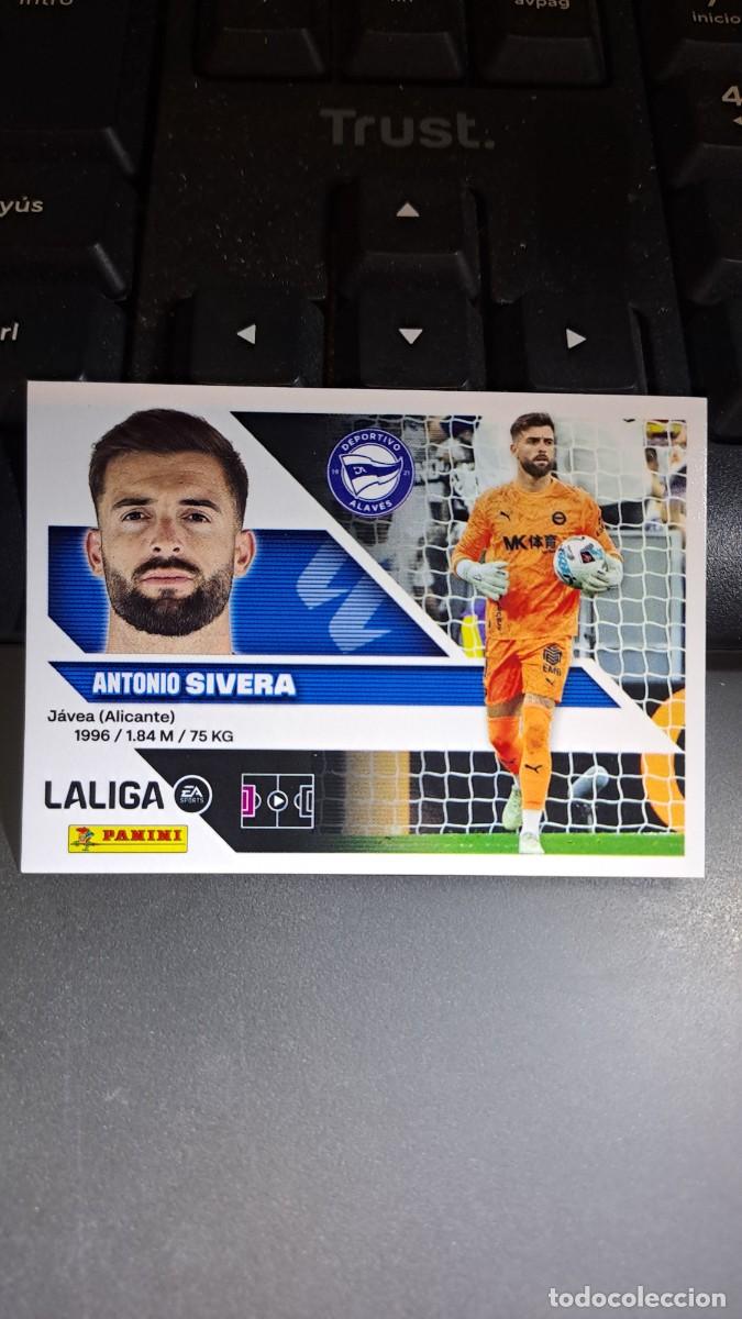 Coleccionismo cromos antiguos: CROMO SIVERA 3 ALAVES LIGA 2026 2027 26 27 ESTE PANINI NUNCA PEGADO
