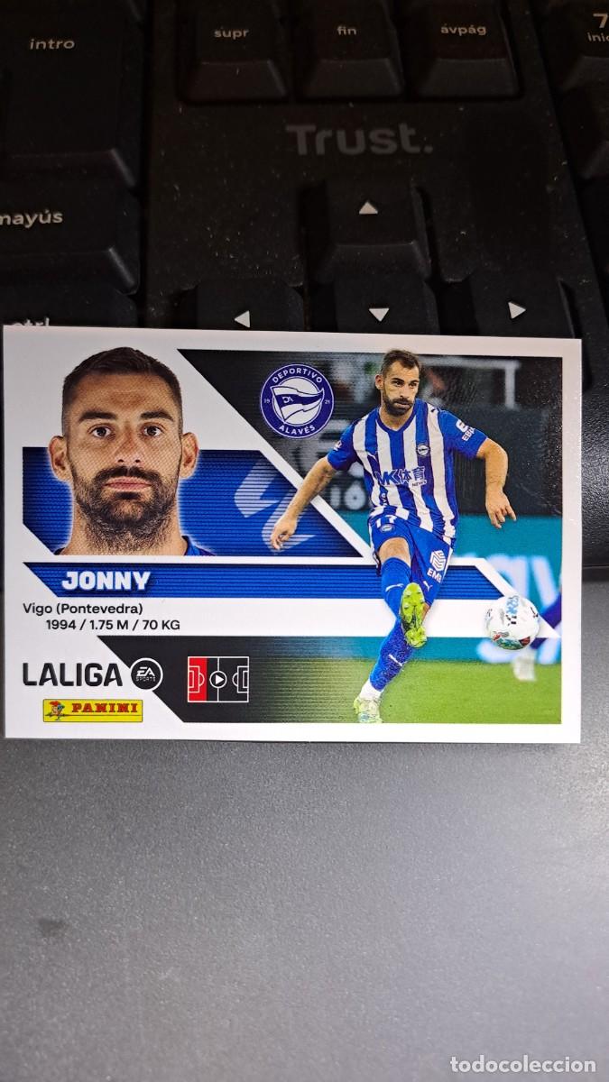 Coleccionismo cromos antiguos: CROMO JONNY 5 ALAVES LIGA 2026 2027 26 27 ESTE PANINI NUNCA PEGADO