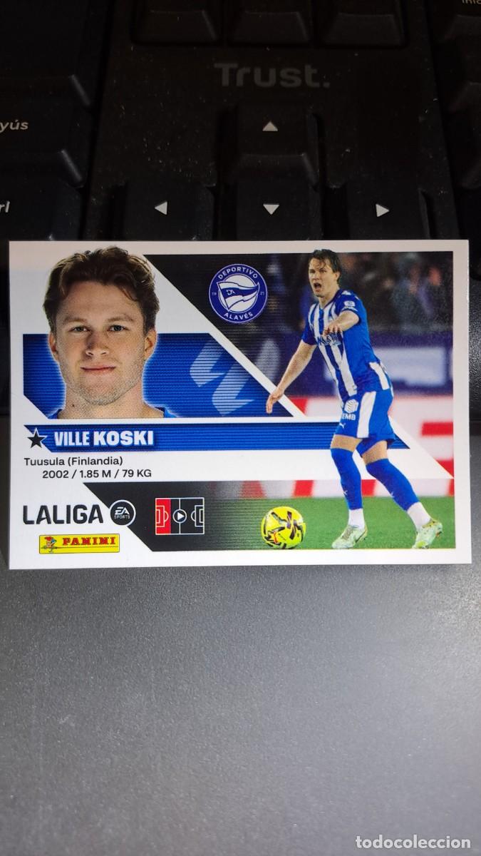 Coleccionismo cromos antiguos: CROMO KOSKI 6 ALAVES LIGA 2026 2027 26 27 ESTE PANINI NUNCA PEGADO