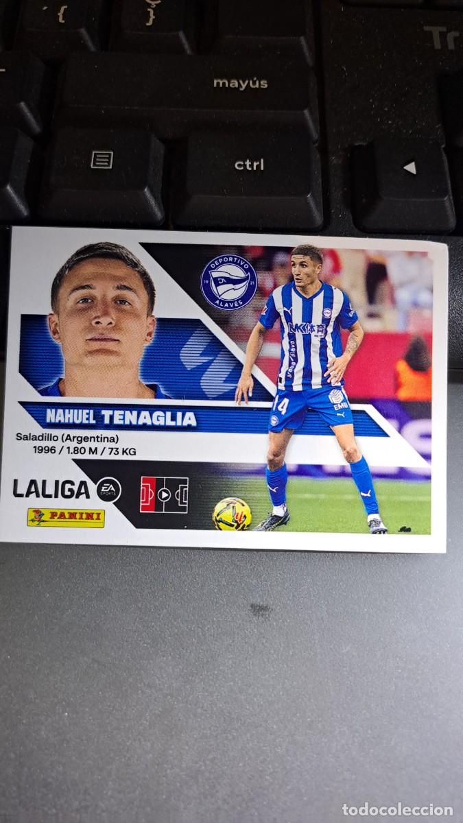 Coleccionismo cromos antiguos: CROMO TENAGLIA 7 ALAVES LIGA 2026 2027 26 27 ESTE PANINI NUNCA PEGADO