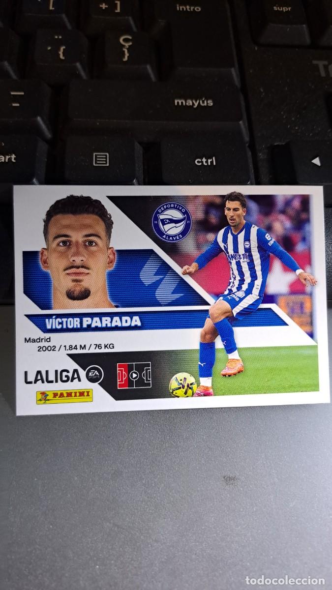 Coleccionismo cromos antiguos: CROMO PARADA 8 ALAVES LIGA 2026 2027 26 27 ESTE PANINI NUNCA PEGADO