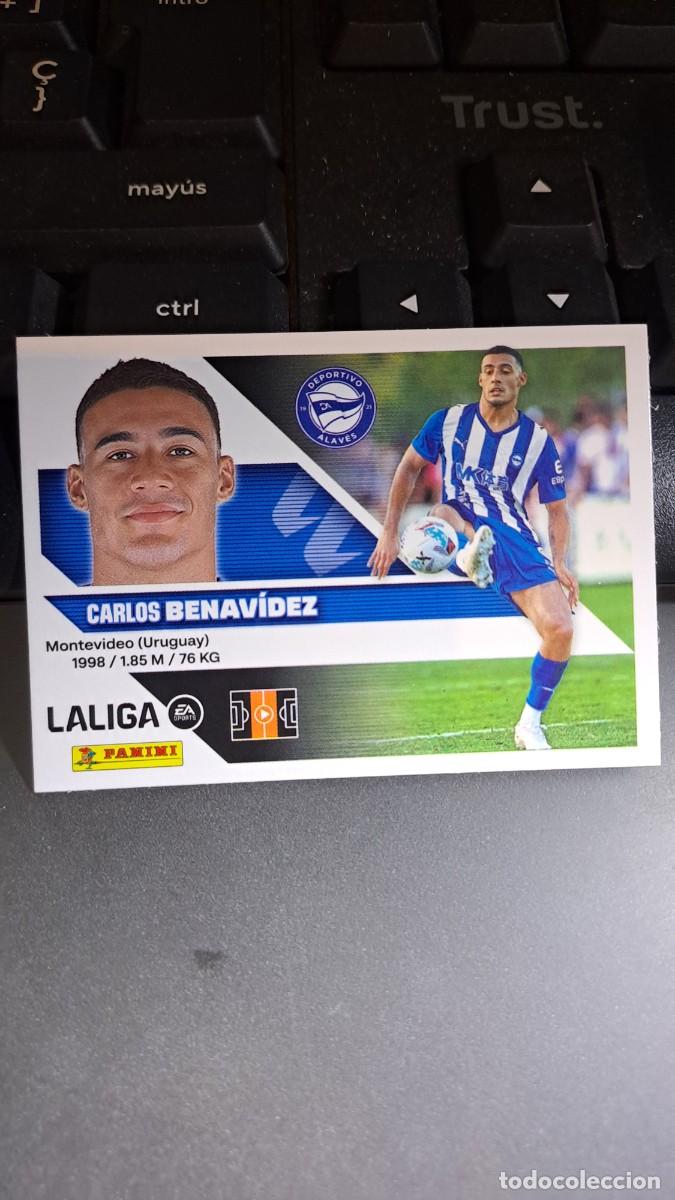 Coleccionismo cromos antiguos: CROMO BENAVIDEZ 11 ALAVES LIGA 2026 2027 26 27 ESTE PANINI NUNCA PEGADO