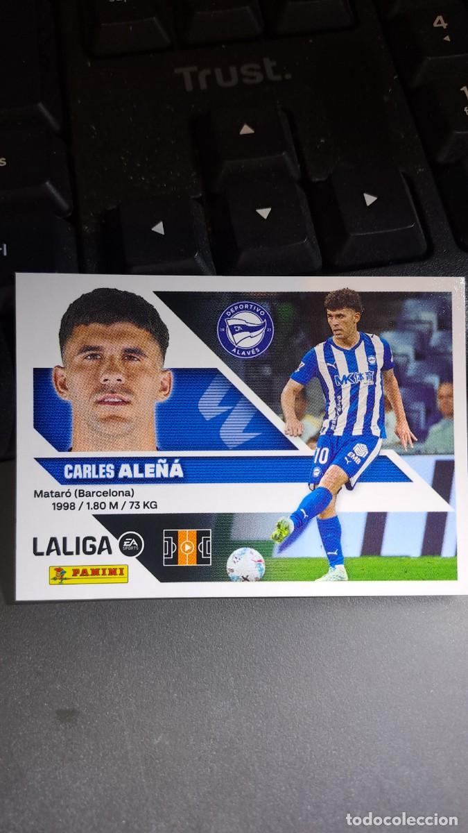 Coleccionismo cromos antiguos: CROMO ALE&Ntilde;A 14 ALAVES LIGA 2026 2027 26 27 ESTE PANINI NUNCA PEGADO