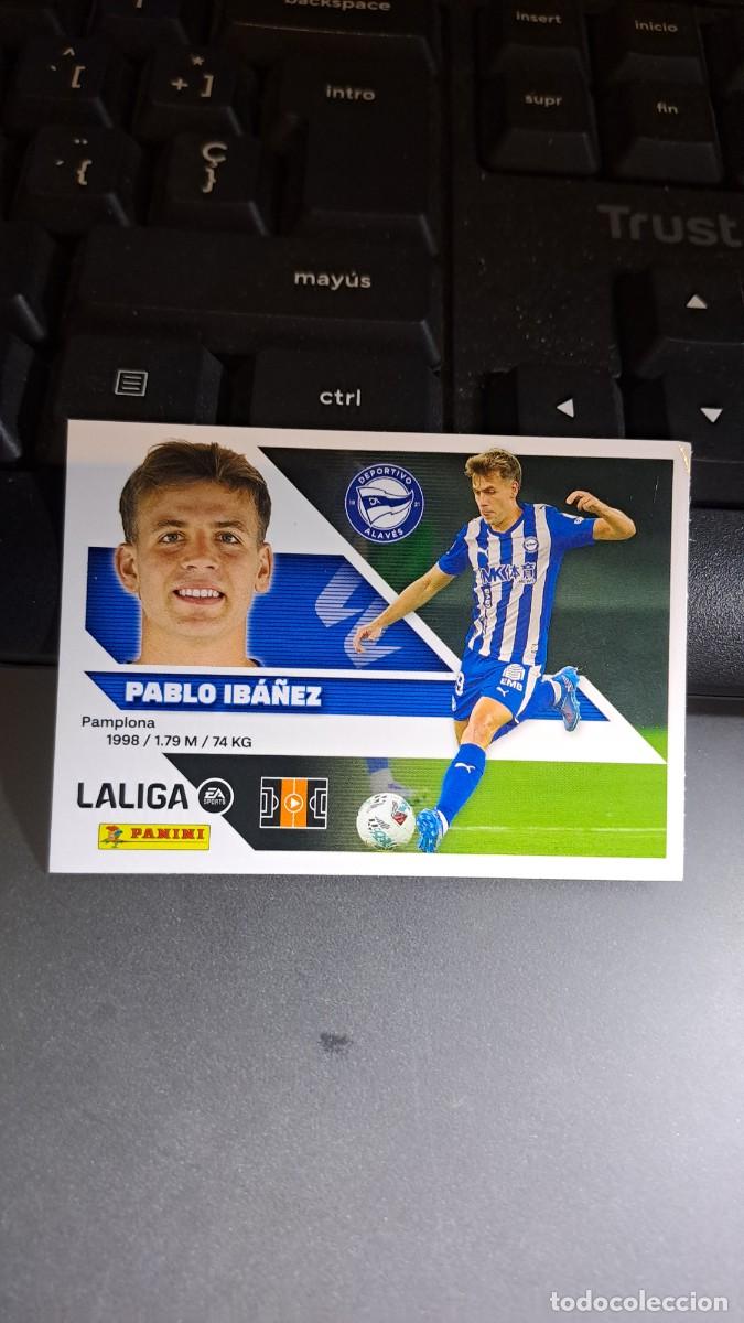 Coleccionismo cromos antiguos: CROMO PABLO IBA&Ntilde;EZ 15 ALAVES LIGA 2026 2027 26 27 ESTE PANINI NUNCA PEGADO