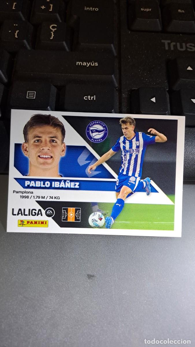 Coleccionismo cromos antiguos: CROMO PABLO IBA&Ntilde;EZ 15 ALAVES LIGA 2026 2027 26 27 ESTE PANINI NUNCA PEGADO